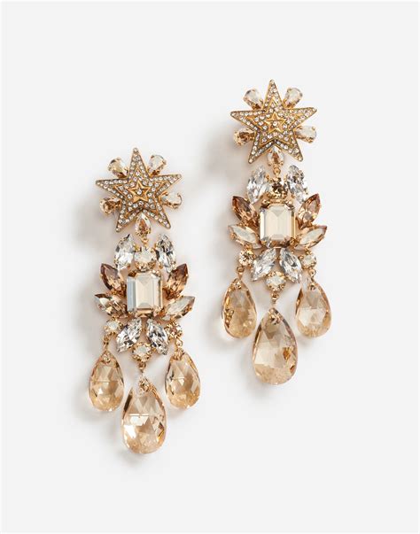 dolce gabbana gioielli|dolce gabbana earrings for women.